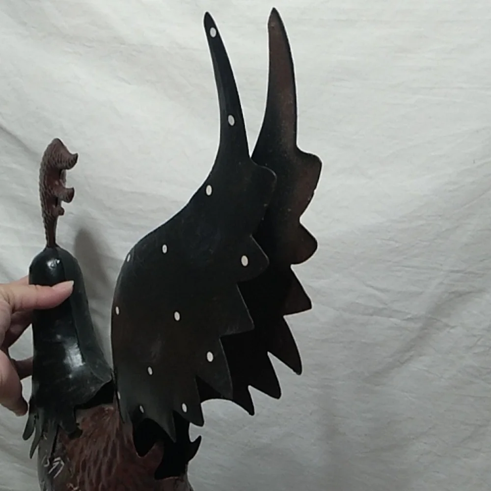 Metal Tall Rooster Home/Yard Decor GUC - Picture 14 of 16